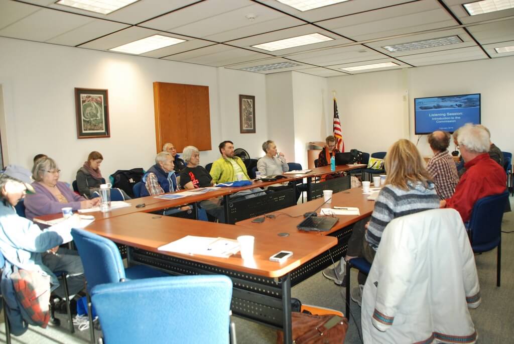 Listening Session in Nome, Alaska