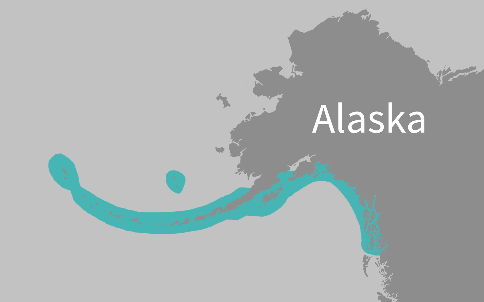 Northern Sea Otter Range Map