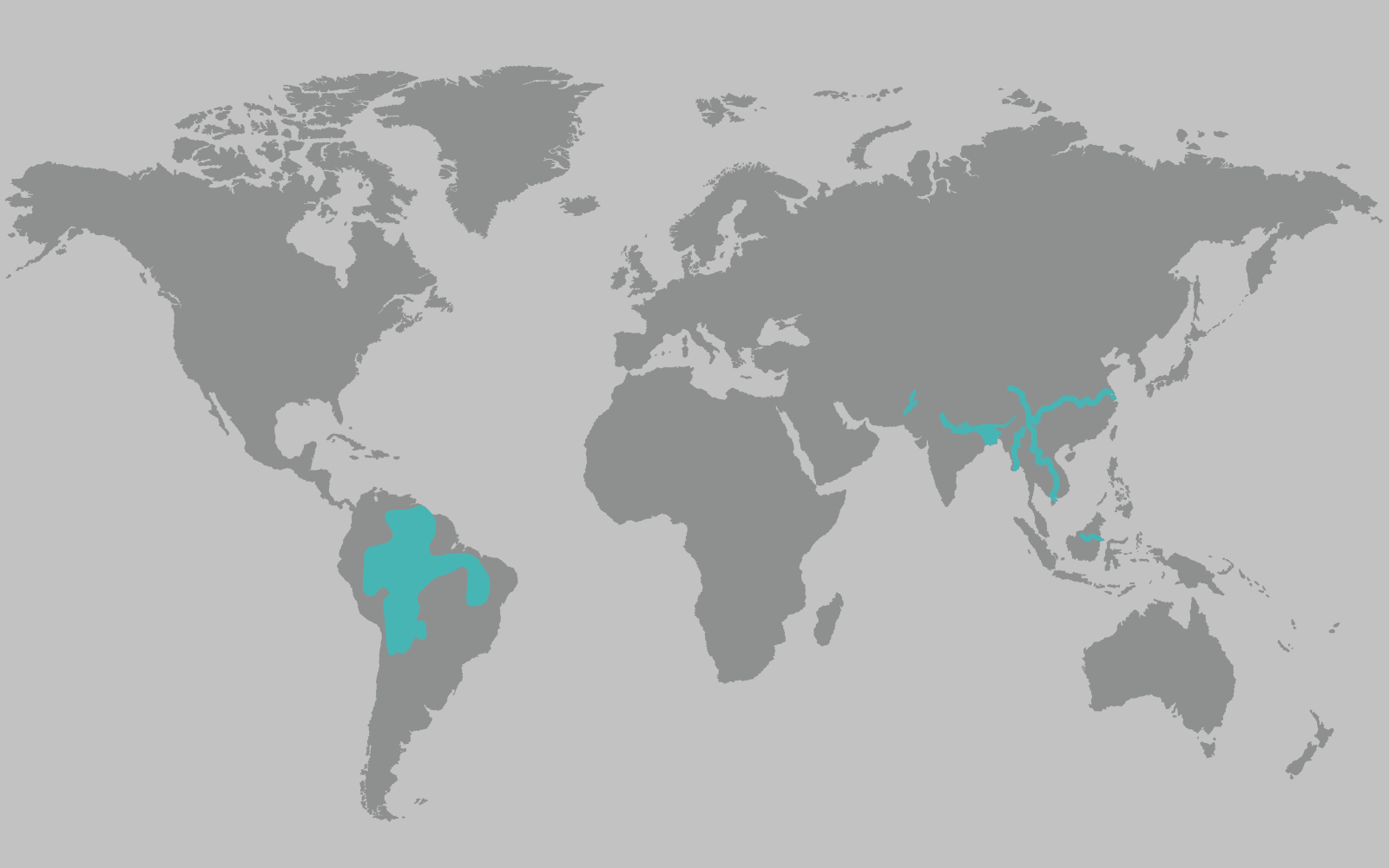 River Dolphin Range Map