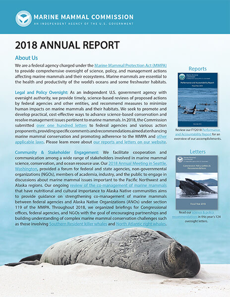 Cover of MMC's 2018 Annual Report